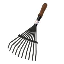 Global Nature Agro Heavy-Duty 7-Inch Leaf Rake for Efficient agriculture & gardening tool Cleaning Garden Tool Kit  (1 Tools)